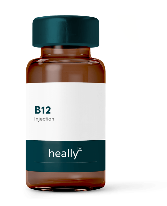 Vitamin B12 injection vial