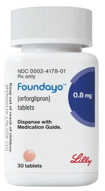 Foundayo orforglipron weight loss pill