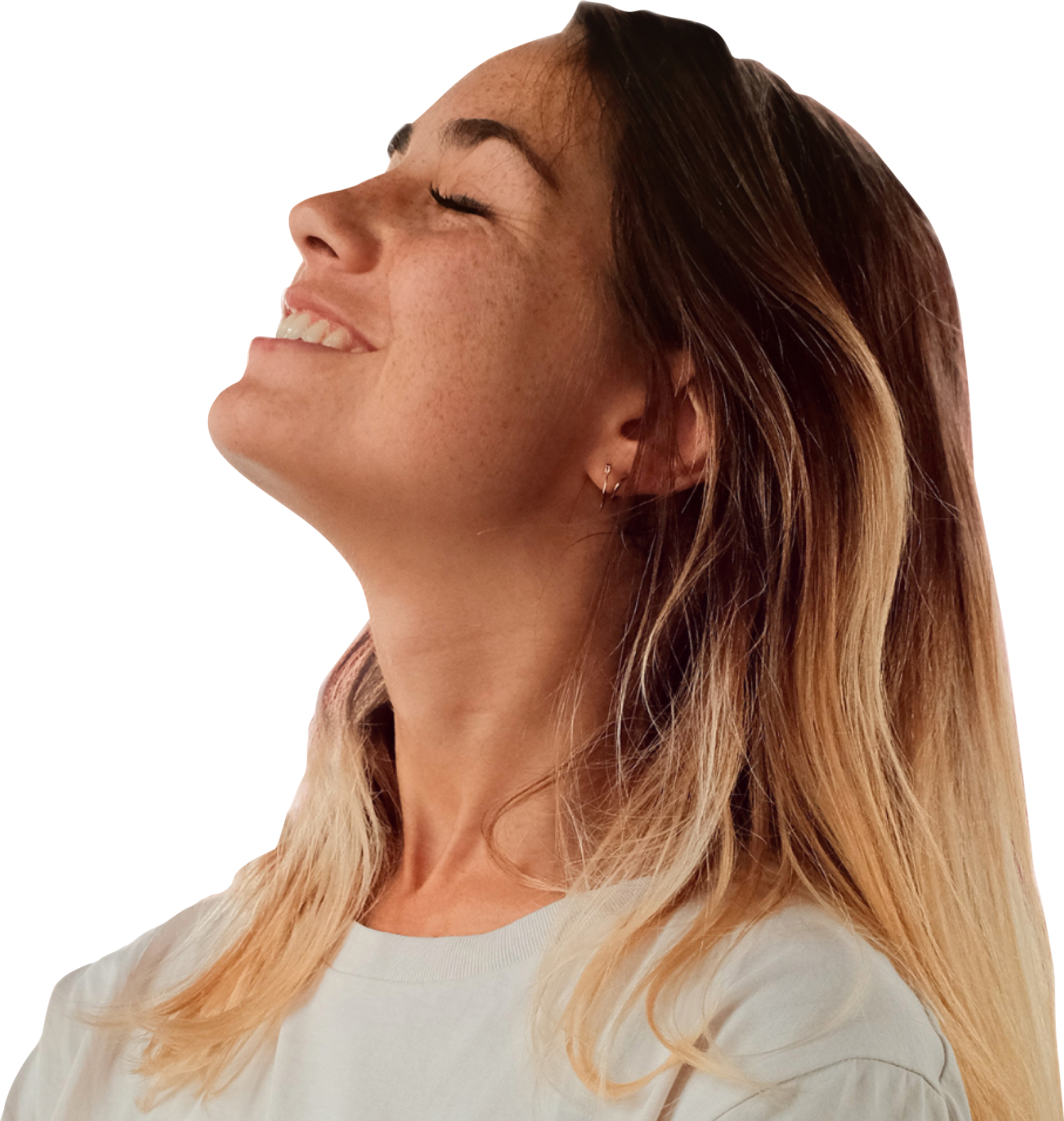Happy ketamine patient